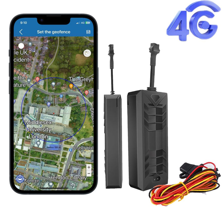 Winnes TK806 4G Festverdrahteter GPS Tracker Echtzeitverfolgung 180 Tage Verlauf Kraftstoff-Abschalt