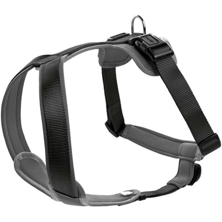 Hunter Hunde-Geschirr Neopren schwarz/grau Extra Small, schwarz/grau Extra Small
