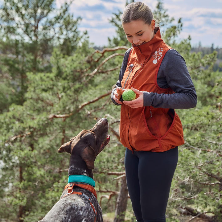 Hurtta Trainingsweste ECO Jacken für Hundetrainer, Hunde-Trainingsweste mit Mehreren Taschen, Damenp