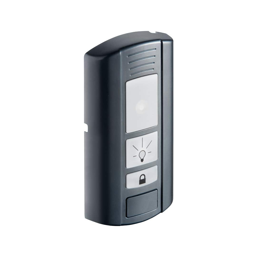 SOMMER Wallstation Wandinnentaster für SOMMER base+ und pro+, Garagentorantriebe, S10834-00000, Schw