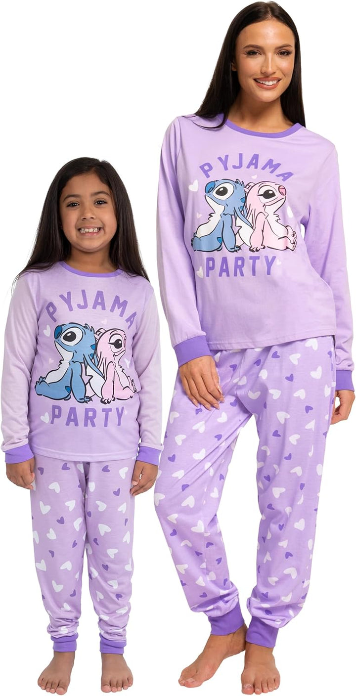 Disney Lilo Und Stitch Schlafanzug | Familien Schlafanzug | Mädchen Schlafanzug Mutter Tochter | Sti