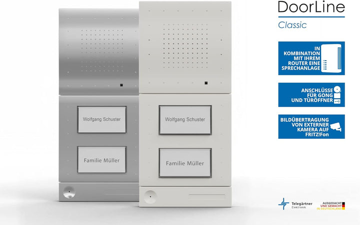 DOORLINE 150810 Classic Weiterentwicklung der T01/02. Macht TK-Anlage/Router zur Türsprechanlage, er