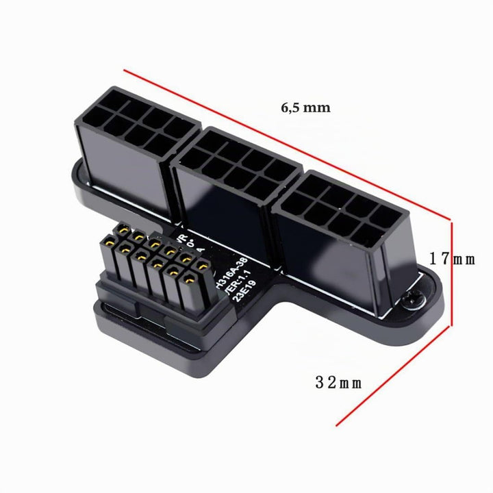 chenyang ATX3.0 PCI-E 5.0 12VHPWR 16Pin Power Modular auf 3 ATX 8Pin Stecker Adapter für 4080 5090TI