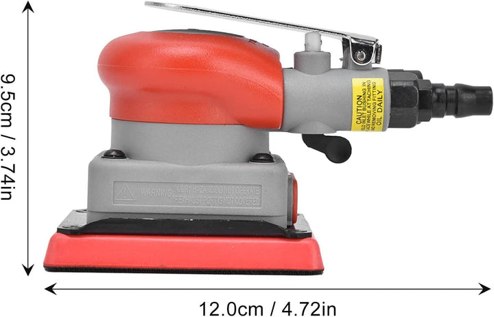 Pneumatischer Schleifer 10000 U/min Air Square Orbit Finishing Sander für Holzschleifen Auto Wachsen