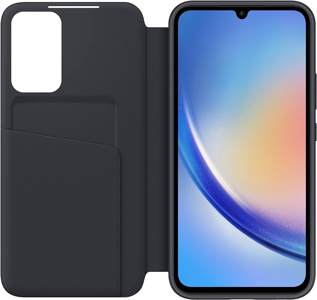 Samsung Smart View Wallet Case Black Single, Black Single