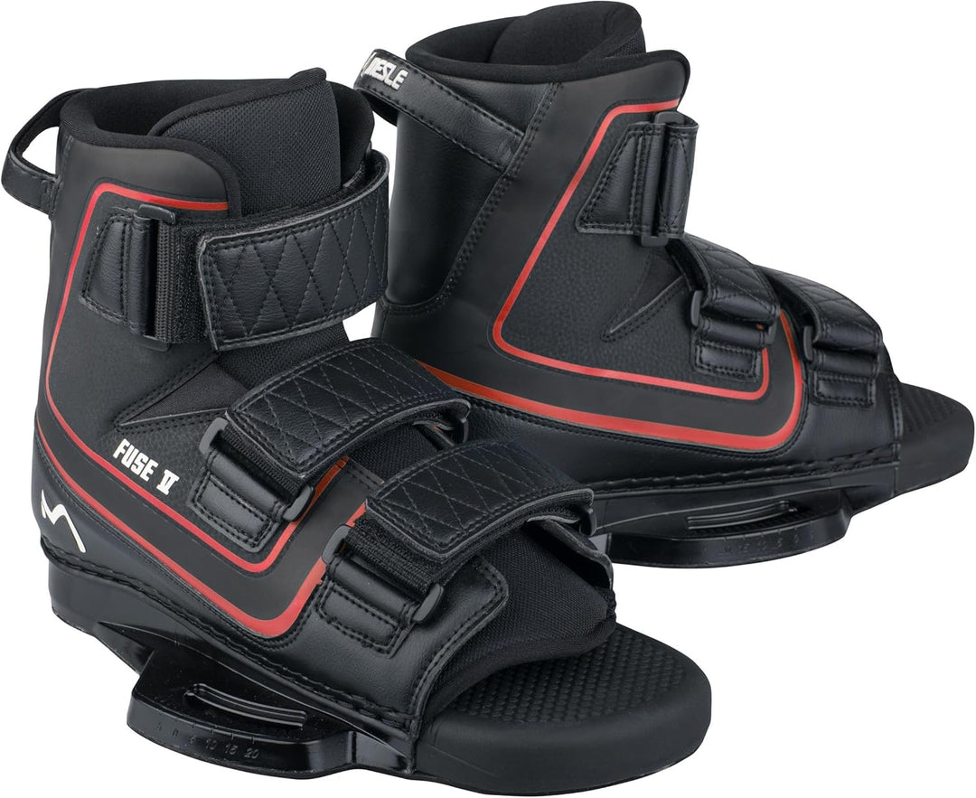 Mesle Wakeboard-Bindung Fuse, Klettverschluss Boots, Open Toe, S-M L-XL S/M, S/M