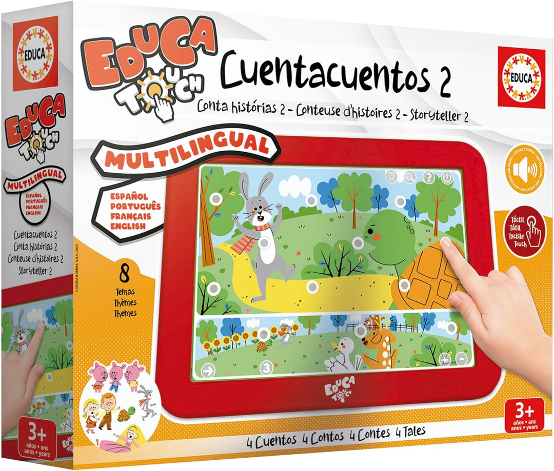 Educa - EducaTouch Junior, Es war einmal 2 Geschichtenerzählen, mit Musik und Liedern, Lernspiel für