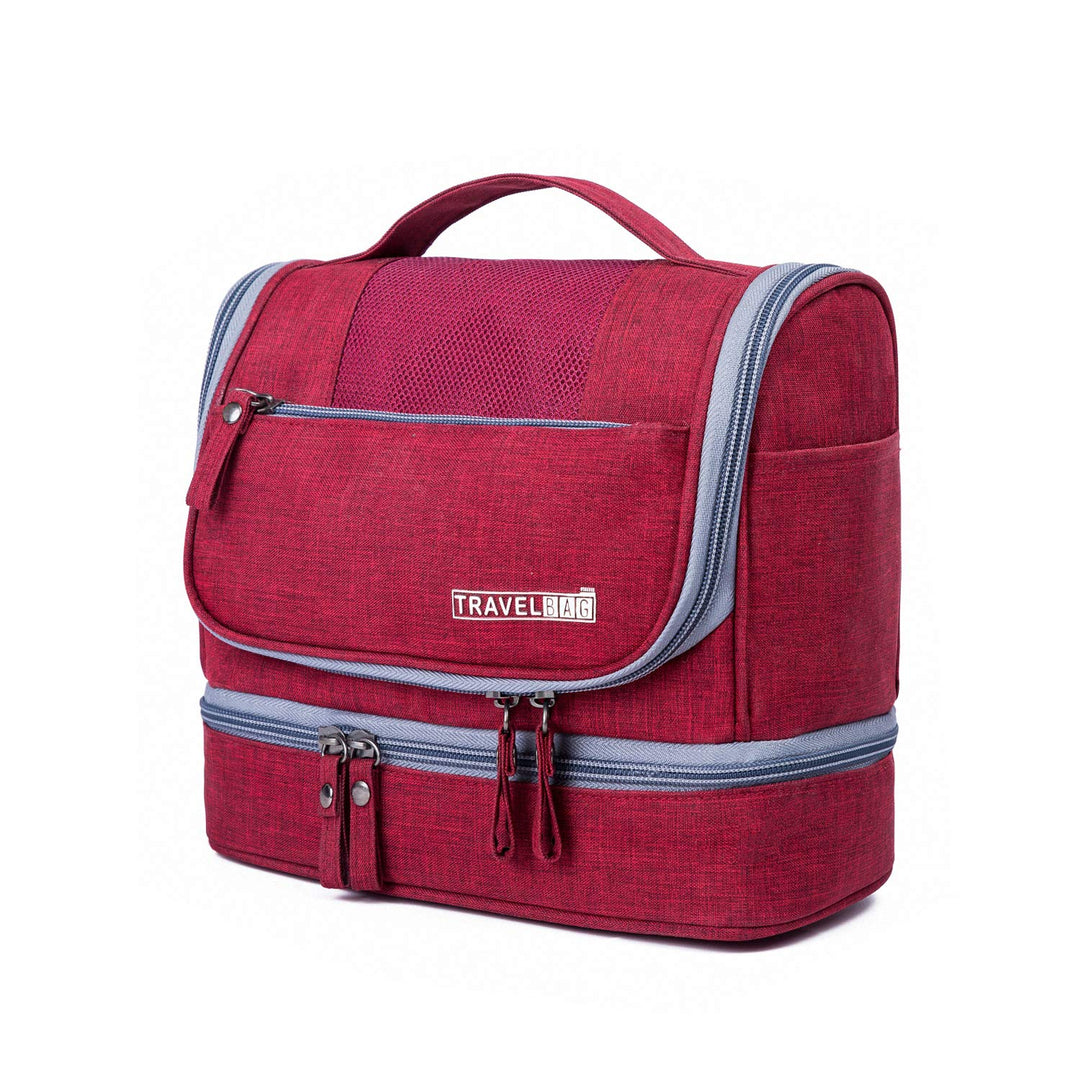 FANDARE Kulturbeutel Damen Herren Kosmetiktasche Reise Kulturbeutel, Waschtasche Kulturtasche zum Au
