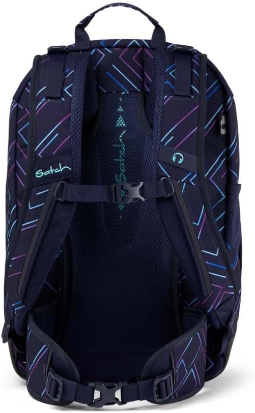 Satch Air Pencil Slider Light Edition Schulrucksack Set 3tlg. inkl. Sportbeutel Purple Laser, Purple