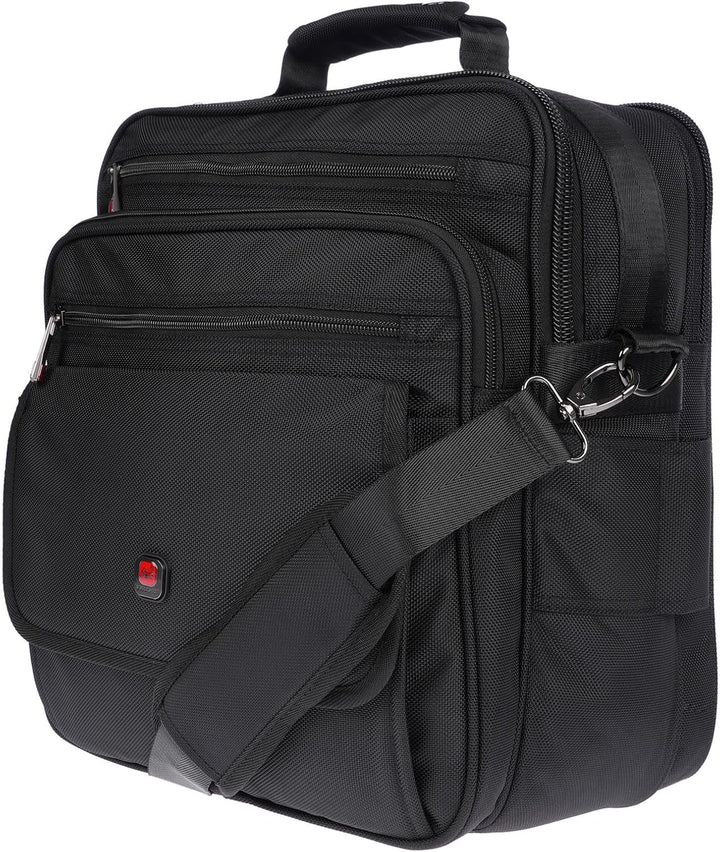 Christian Wippermann Profi Grösse M, L, XXL, Umhängetasche Flugbegleiter Herren Tasche Messenger Arb