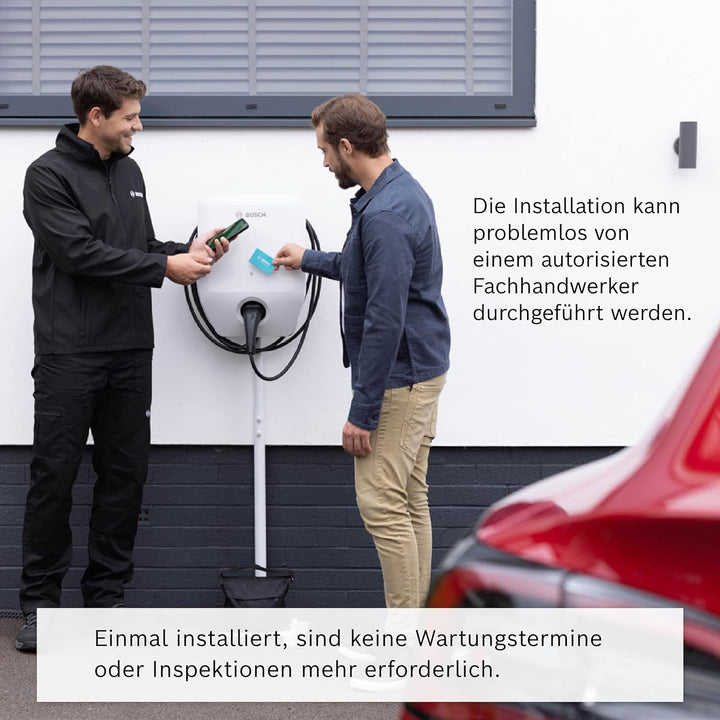 Bosch Power Charge 7000i - Wallbox - bis zu 11 kW - Ladekabel: IEC Typ 2 - inkl. WiFi- und Ethernet-