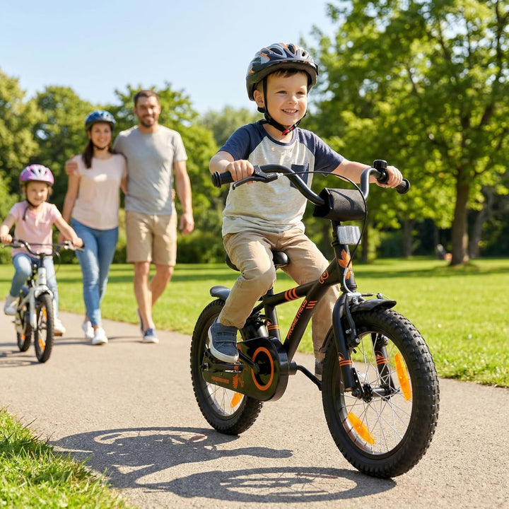 PROMETHEUS BICYCLES Kinderfahrrad 16 Zoll ab 5 Jahren - Kinder Fahrrad Mädchen Jungen Fahrrad Kinder