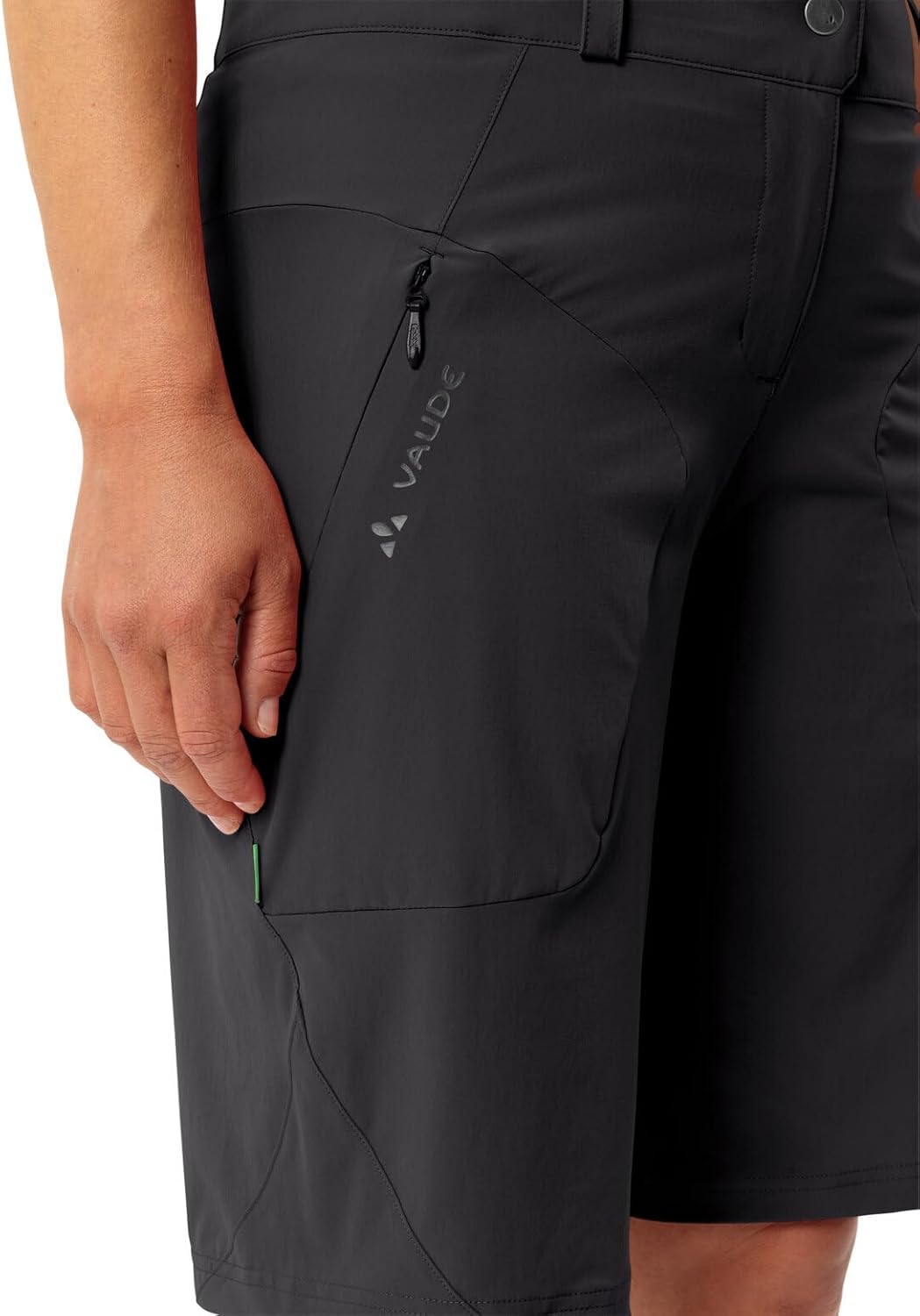 VAUDE Hosen Women's Altissimo Shorts II 36 Black Uni, 36 Black Uni