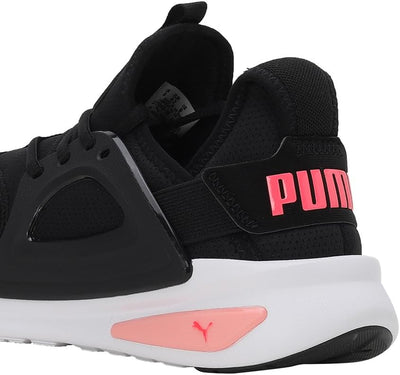 PUMA Unisex Softride Enzo Evo Strassen-Laufschuh 43 EU Puma Black Fire Orchid Puma White, 43 EU Puma