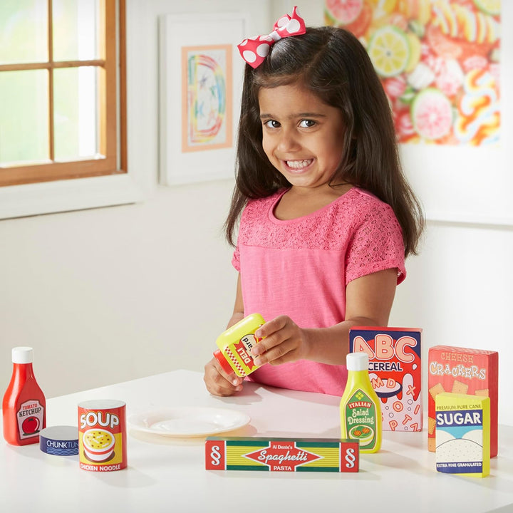 Melissa & Doug Hölzerne Speisekammer Produkte