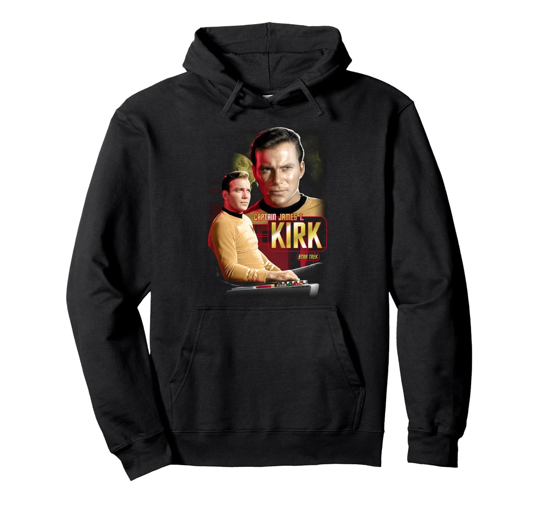 Star Trek Captain Kirk Pullover Hoodie