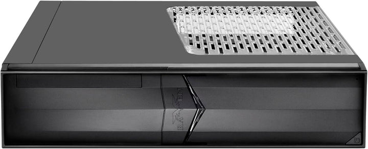 Silverstone SST-RVZ02B-W - Raven Mini-ITX schmales Gaming Computer Gehäuse mit Fenster, schwarz