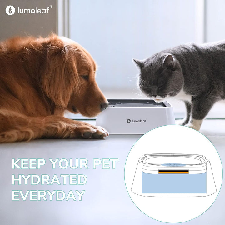 LumoLeaf Ersatzfilter für 2 l Haustier Wassernapf Kokosnuss Aktivkohle Filter für Hund Wasserspender