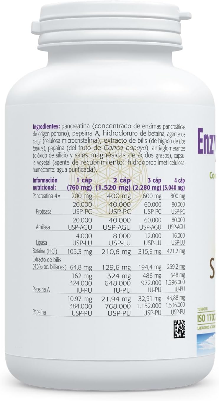 Sura Vitas Enzymas Digestivas 100 Cap