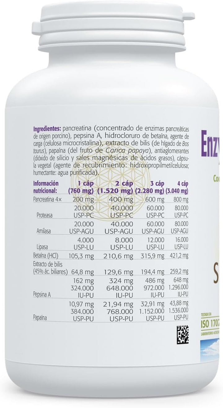 Sura Vitas Enzymas Digestivas 100 Cap