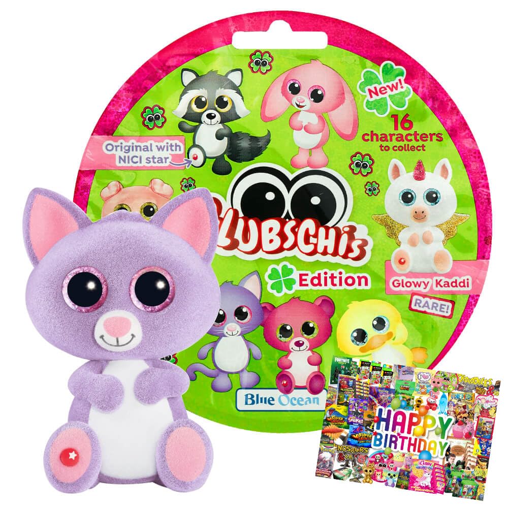Bundle mit Blue Ocean Glubschis Sammelfigur Glück Serie 3 - Glubschi Glitzer - Figur Lissali - Exklu