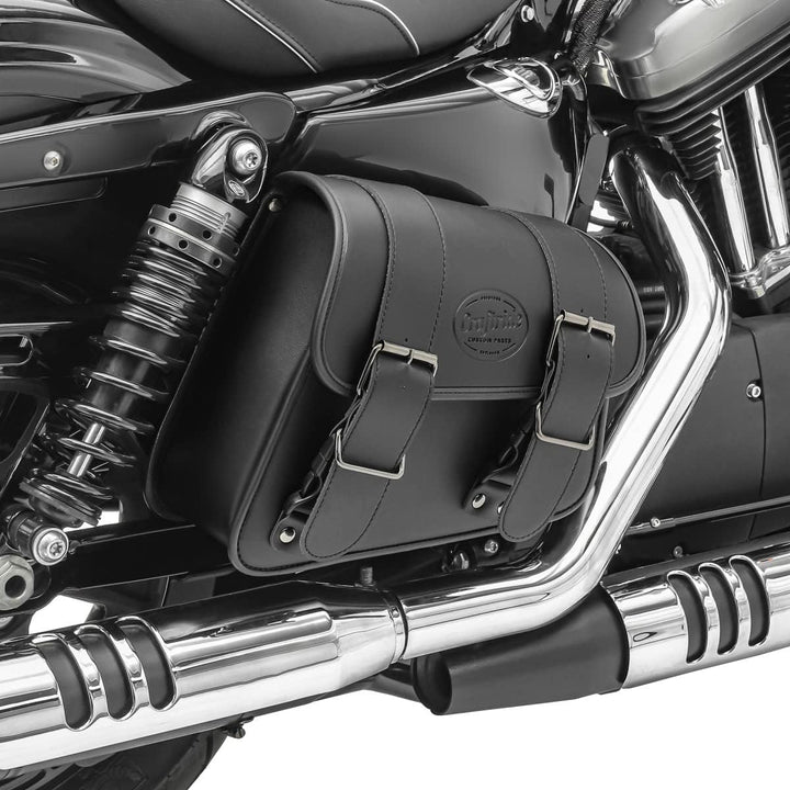 Satteltaschen Paar für Kawasaki Vulcan S Café/ 900 Classic/Custom Montana schwarz