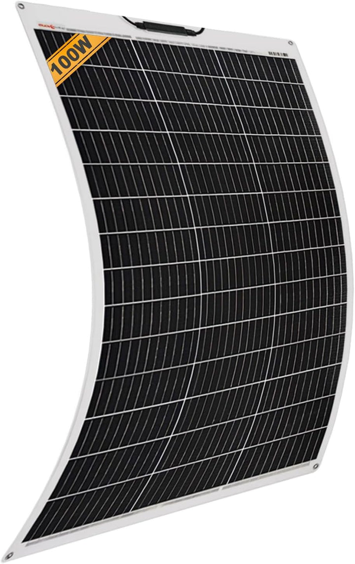 enjoy solar ETFE Marine Semiflexibles Solarmodul 100W 12V PERC Zellen Solarpanel Marine Wohnmobil Ya