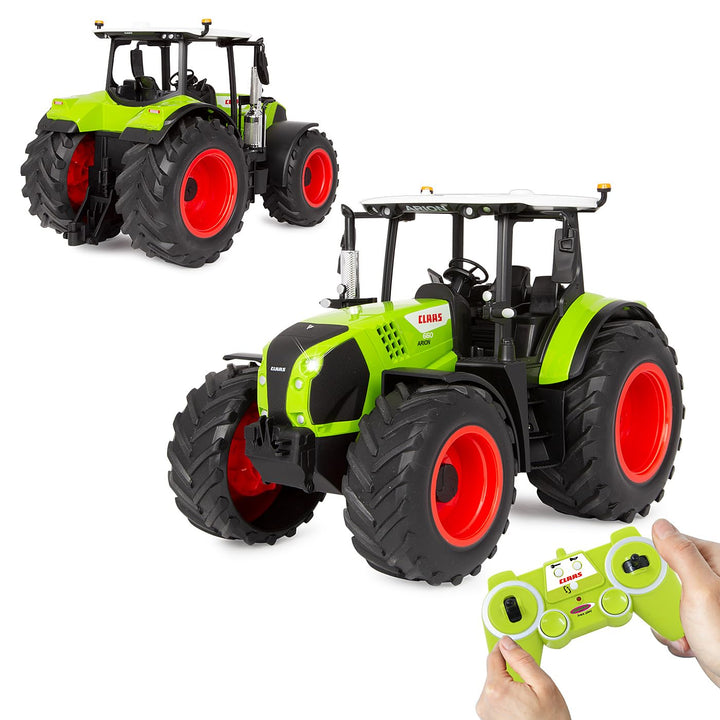 JAMARA 405350 Claas Arion 660 1:16 2,4GHz - Spielzeug Traktor ferngesteuert, RC Traktor für Kinder,