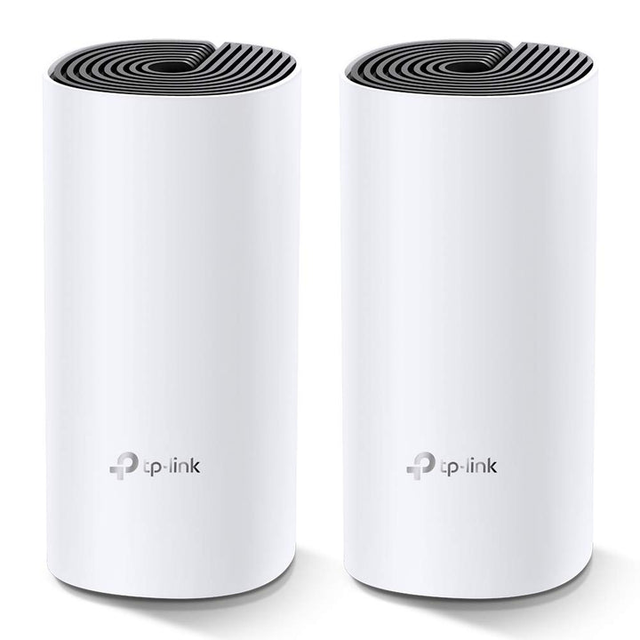 TP-Link Deco M4 Mesh WLAN Set (2er Pack), AC1200 Dual Band Router & Repeater, 2x Gigabit Ports für j