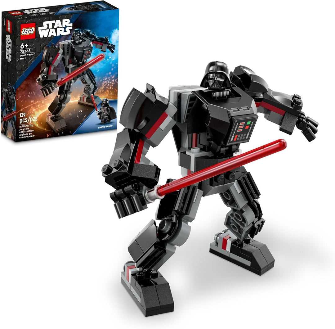 LEGO Star Wars Darth Vader Mech 75368 Star Wars Actionfigur zum Zusammenbauen, dieses Sammlerstück S