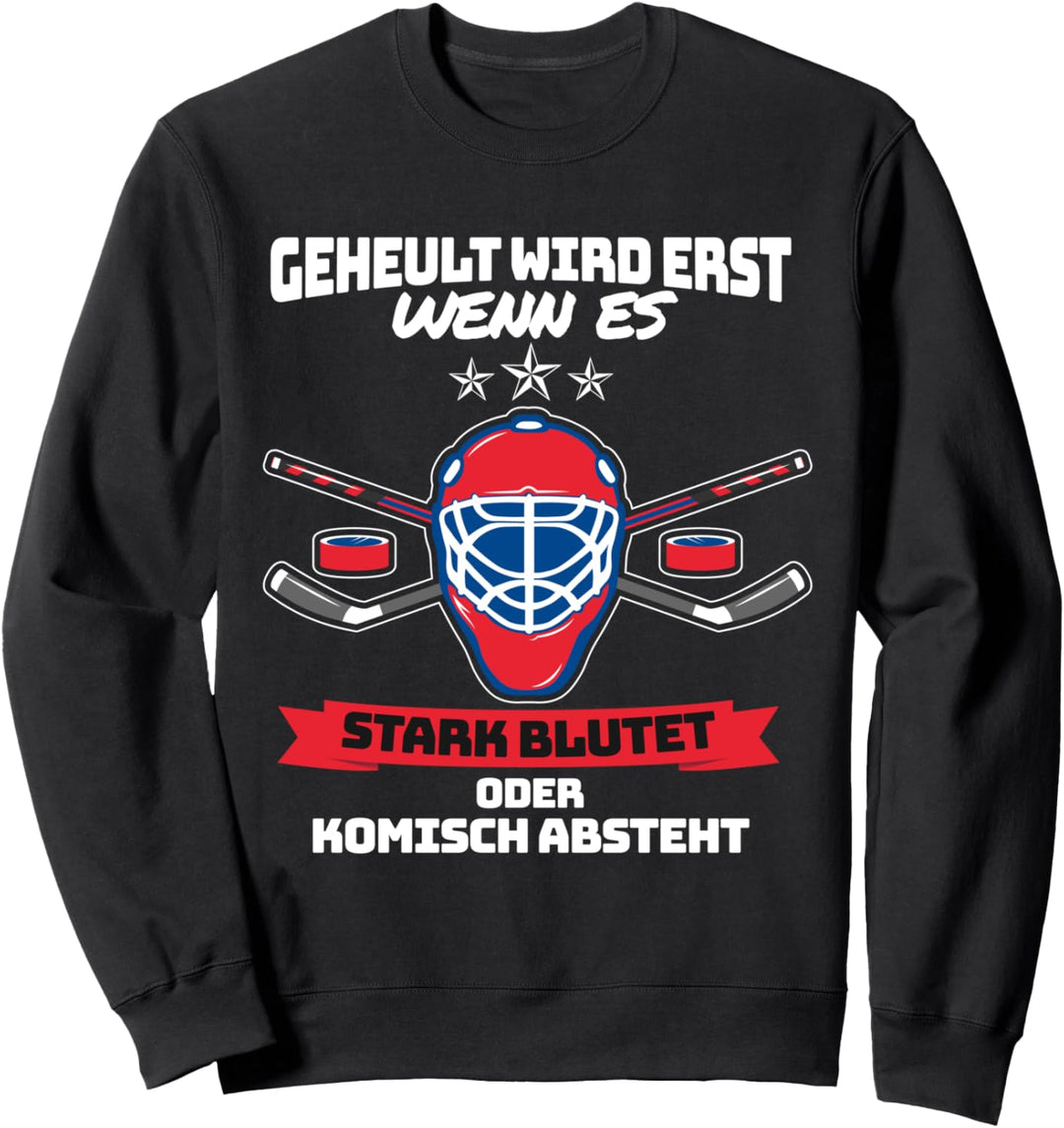 Eishockey Unihockey Hockey Sport Coach Trainer Überraschung Sweatshirt