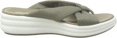 Clarks Damen Drift Ave Sandale 39 EU Olive Interest, 39 EU Olive Interest