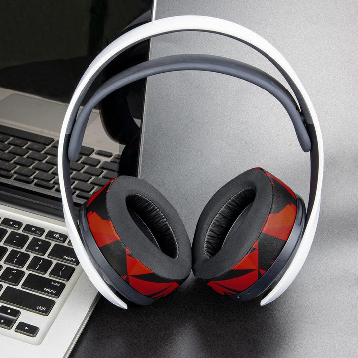 SOULWIT Kühlgel Ersatz Polster Ohrpolster für Sony PS 5 Puls PS5 3D Wireless Headset, Ersatzpolster
