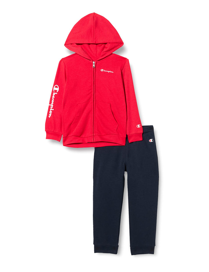 Champion Baby-Jungen Legacy American Classics-Ultra Light Powerblend Terry Hooded Full Zip Trainings