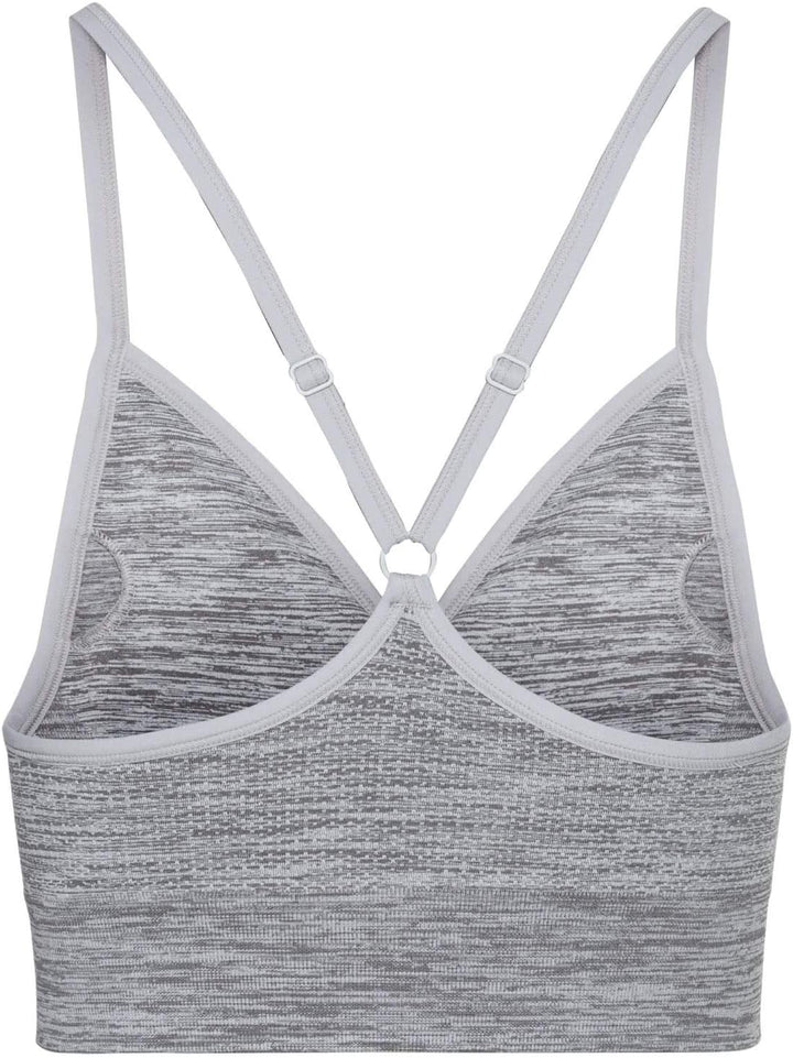 Odlo Damen Padded Seamless Soft 2.0 Sports Bra (1er Pack) L Light Grey Melange, L Light Grey Melange