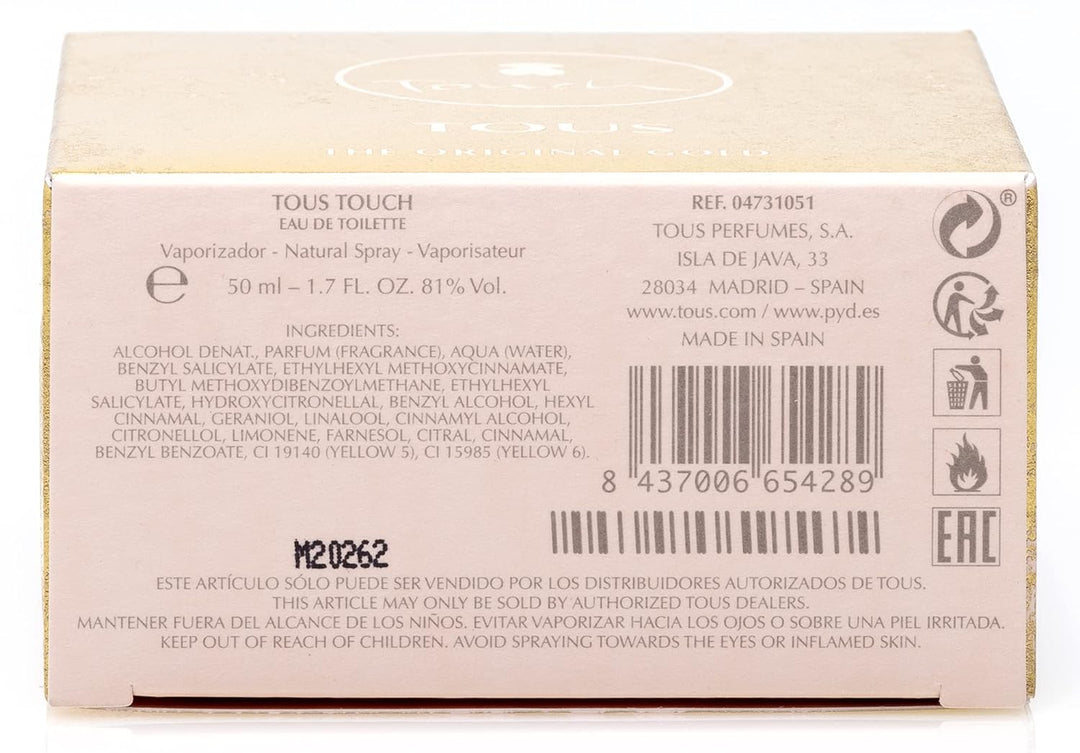 Tous Touch 50 ml.