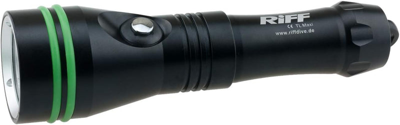 Riff TL Maxi Tauchlampe mit 1200 Lumen Leuchtkraft, Farbe:schwarz