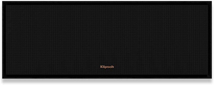 Klipsch R-50C Black (Einheit) - Zentrallautsprecher Schwarz für Heimkino - 100 W/400 W - 8 Ohm