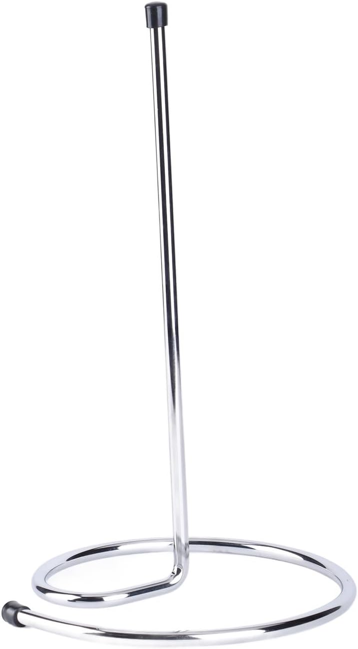 Wein-Dekanter-Trockenständer, Dekanter-Trockenständer, Edelstahl-Dekanterhalter mit Gummibeschichtet