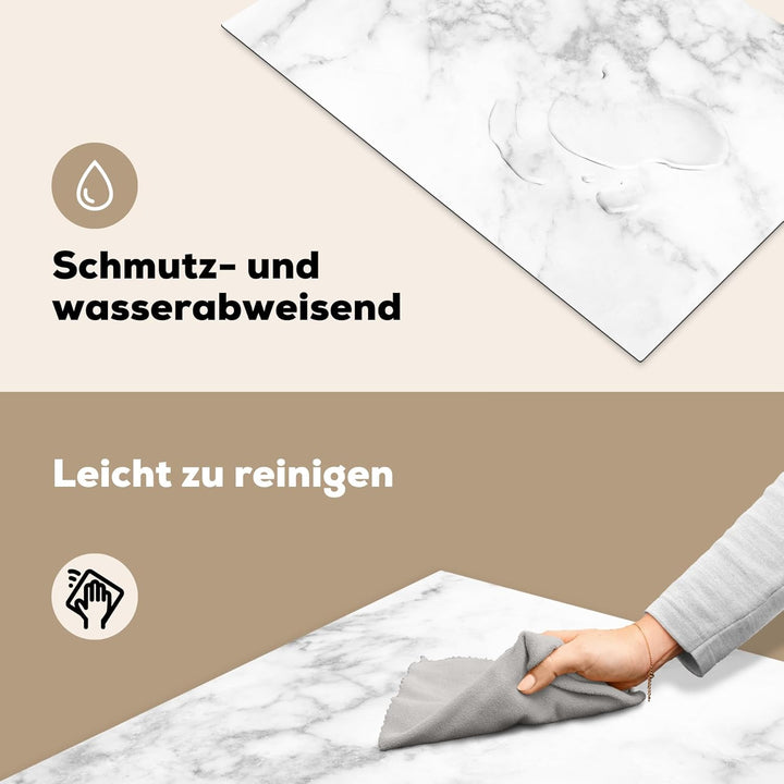 Herdabdeckplatte Einteilig Ceranfeld Abdeckplatte für Induktionsschutz Ceranfeldabdeckung Vinyl Herd