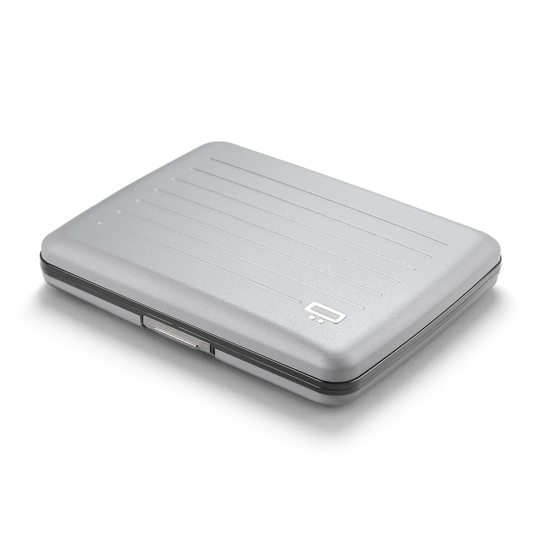 ÖGON -DESIGNS- V2 Smart Case Large - Aluminium Geldbörse - RFID Blockierung Kartenhalter - Kapazität