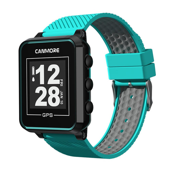 Canmore TW353 Golf-GPS-Uhr, kontrastreiches LCD-Display, leichtes Golfzubehör, grün, Grün
