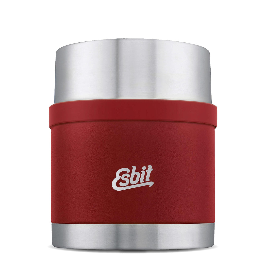 Esbit Thermobehälter Sculptor für Essen - Warmhaltebehälter 500 ml in Burgundy - aus Edelstahl für w
