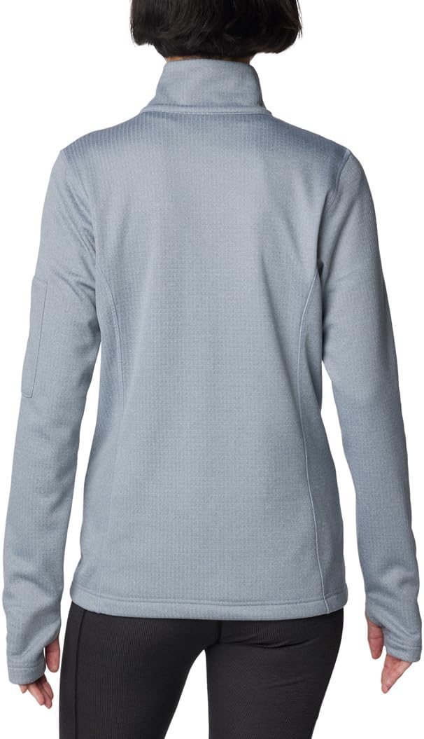 Columbia Damen Park View Grid Fleece XS Cirrus Grey, XS Cirrus Grey