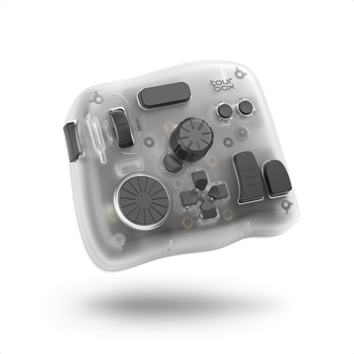 TourBox Elite Plus, iPad-Zeichnen, Bluetooth-Controller für Video- und Foto- Bearbeitung, iPad/Mac/W