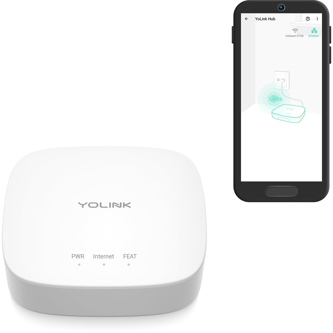 YoLink Hub - Nur zentrale Controller-Geräte, 1/4 Meile der weltweit längste Reichweite Smart Hub LoR
