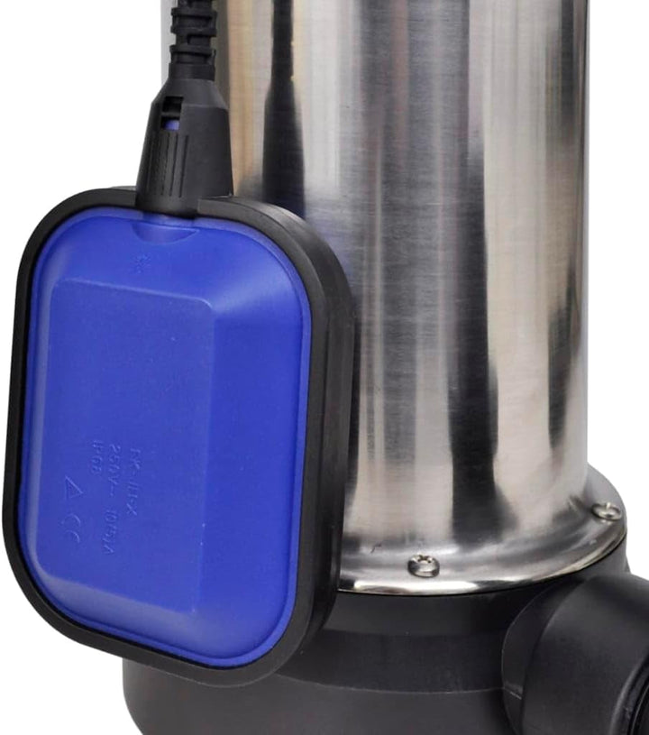 vidaXL Schmutzwasser Tauchpumpe 750 W 12500 L/h