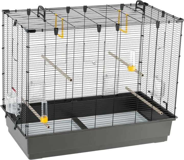 Ferplast Vogelheim für Kanarienvögel, Sittiche und kleine Exoten, Masse: 87 x 46,5 x 70 cm,