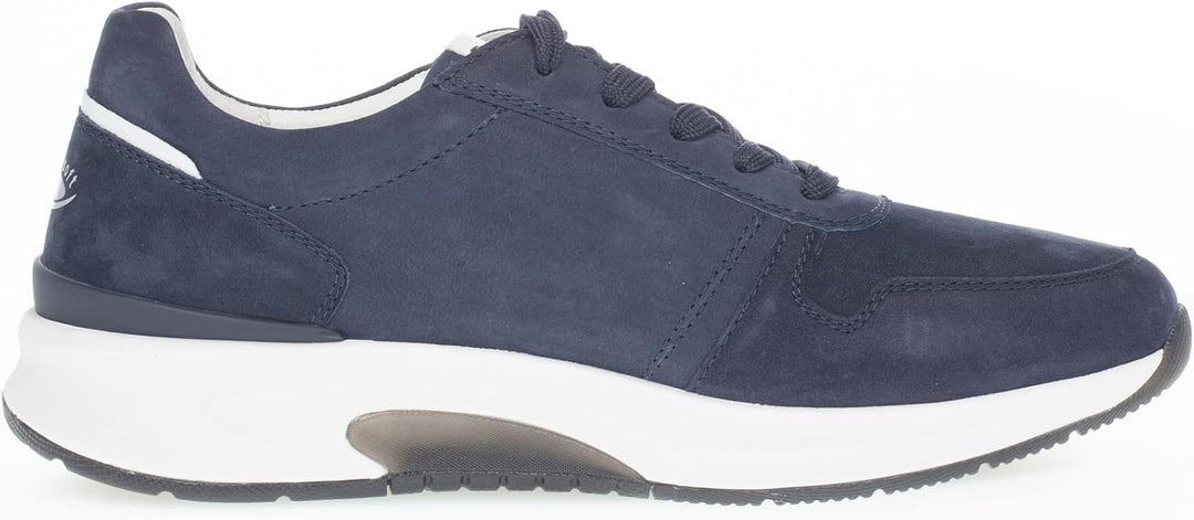 Pius Gabor Herren Sneaker Low, Männer Halbschuhe,Wechselfussbett 45 Blau Blue White, 45 Blau Blue Wh