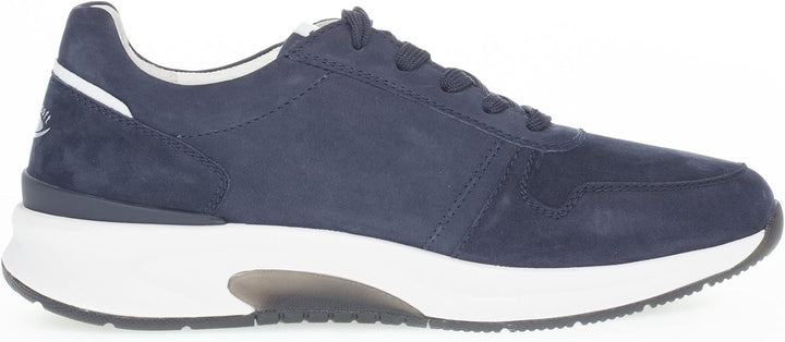 Pius Gabor Herren Sneaker Low, Männer Halbschuhe,Wechselfussbett 45 Blau Blue White, 45 Blau Blue Wh